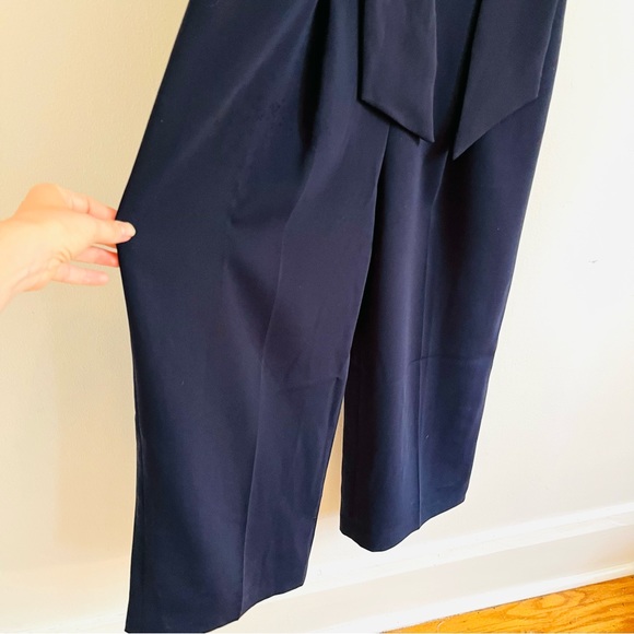 Club Monaco crepe navy jumpsuit - Picture 6 of 10
